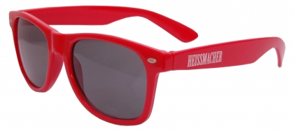 Sonnenbrille "Heissmacher" Rot
